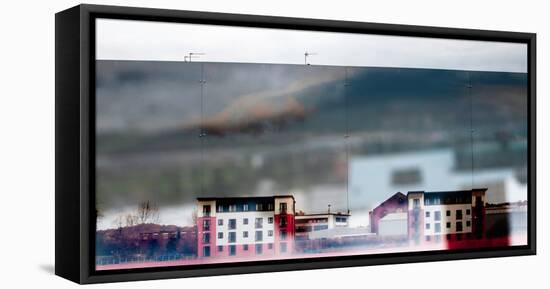 Conceptual Image of Building-Clive Nolan-Framed Stretched Canvas