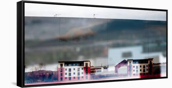 Conceptual Image of Building-Clive Nolan-Framed Stretched Canvas