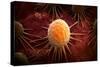 Conceptual Image of Cancer Virus-null-Stretched Canvas