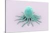 Conceptual Image of Cancer Virus-null-Stretched Canvas