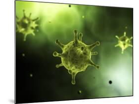 Conceptual Image of Common Virus-Stocktrek Images-Mounted Photographic Print