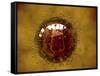 Conceptual Image of Coxsackievirus-null-Framed Stretched Canvas