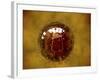 Conceptual Image of Coxsackievirus-null-Framed Art Print