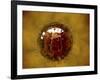 Conceptual Image of Coxsackievirus-null-Framed Art Print