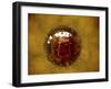 Conceptual Image of Coxsackievirus-null-Framed Art Print