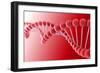 Conceptual Image of Dna-null-Framed Art Print