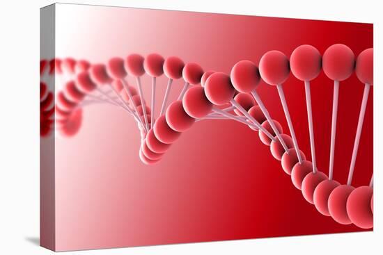 Conceptual Image of Dna-null-Stretched Canvas