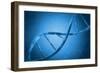 Conceptual Image of Dna-null-Framed Art Print