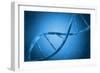 Conceptual Image of Dna-null-Framed Art Print