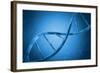 Conceptual Image of Dna-null-Framed Art Print