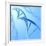 Conceptual Image of Dna-null-Framed Art Print