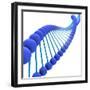 Conceptual Image of Dna-null-Framed Art Print