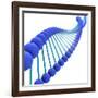 Conceptual Image of Dna-null-Framed Art Print