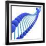 Conceptual Image of Dna-null-Framed Art Print