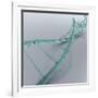 Conceptual Image of Dna-null-Framed Art Print