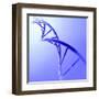 Conceptual Image of Dna-null-Framed Art Print