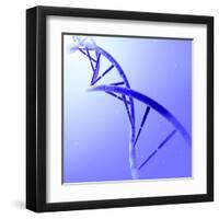 Conceptual Image of Dna-null-Framed Art Print