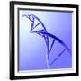 Conceptual Image of Dna-null-Framed Art Print