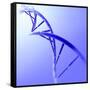 Conceptual Image of Dna-null-Framed Stretched Canvas