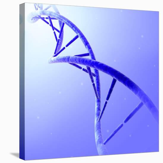 Conceptual Image of Dna-null-Stretched Canvas