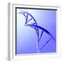 Conceptual Image of Dna-null-Framed Art Print