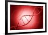 Conceptual Image of Dna-null-Framed Art Print