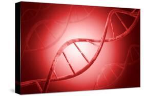 Conceptual Image of Dna-null-Stretched Canvas