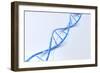 Conceptual Image of Dna-null-Framed Art Print