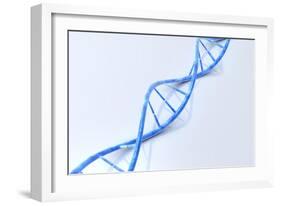 Conceptual Image of Dna-null-Framed Art Print