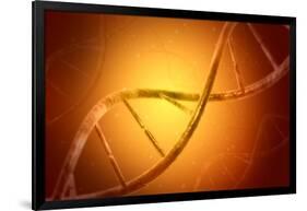 Conceptual Image of Dna-null-Framed Art Print