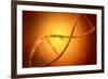 Conceptual Image of Dna-null-Framed Art Print