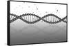 Conceptual Image of Dna-null-Framed Stretched Canvas