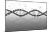 Conceptual Image of Dna-null-Mounted Art Print