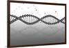 Conceptual Image of Dna-null-Framed Art Print