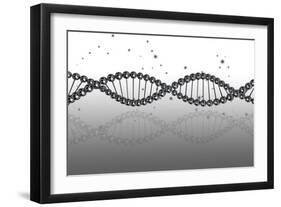 Conceptual Image of Dna-null-Framed Premium Giclee Print