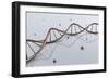 Conceptual Image of Dna-null-Framed Art Print