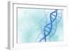 Conceptual Image of Dna-null-Framed Art Print