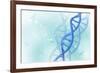 Conceptual Image of Dna-null-Framed Art Print