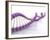 Conceptual Image of Dna-null-Framed Art Print