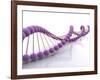 Conceptual Image of Dna-null-Framed Art Print