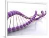 Conceptual Image of Dna-null-Framed Art Print