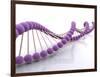 Conceptual Image of Dna-null-Framed Art Print