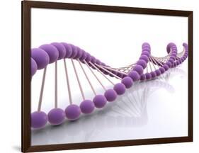 Conceptual Image of Dna-null-Framed Art Print