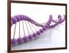 Conceptual Image of Dna-null-Framed Art Print