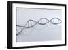 Conceptual Image of Dna-null-Framed Art Print