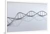 Conceptual Image of Dna-null-Framed Art Print