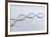 Conceptual Image of Dna-null-Framed Art Print