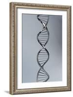 Conceptual Image of Dna-null-Framed Art Print