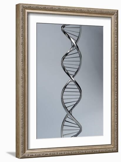 Conceptual Image of Dna-null-Framed Art Print