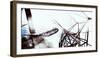 Conceptual Image of Electricity Pylon-Clive Nolan-Framed Photographic Print